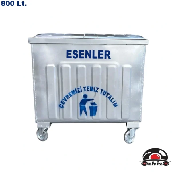 Esenler 800 Litre Metal Çöp Konteyneri