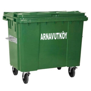 Arnavutköy 1100 Litre Plastik Çöp Konteyneri
