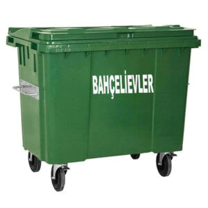 Bahçelievler 1100 Litre Plastik Çöp Konteyneri