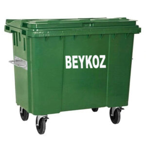 Beykoz 1100 Litre Plastik Çöp Konteyneri