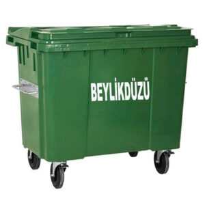Beylikdüzü 1100 Litre Plastik Çöp Konteyneri