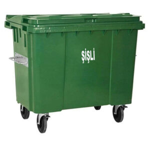 Şişli 660 Litre Plastik Çöp Konteyneri